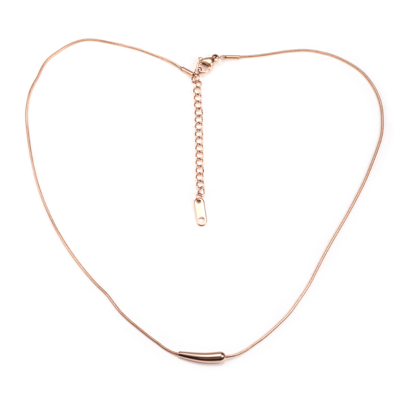 Chains Wollet Jewelry Rose GoldStainless Steel Chain Necklace For Women Metal Choker Collares
Chains Wollet Jewelry Rose GoldStainless Steel Chain Necklace For Women Metal Choker Collares