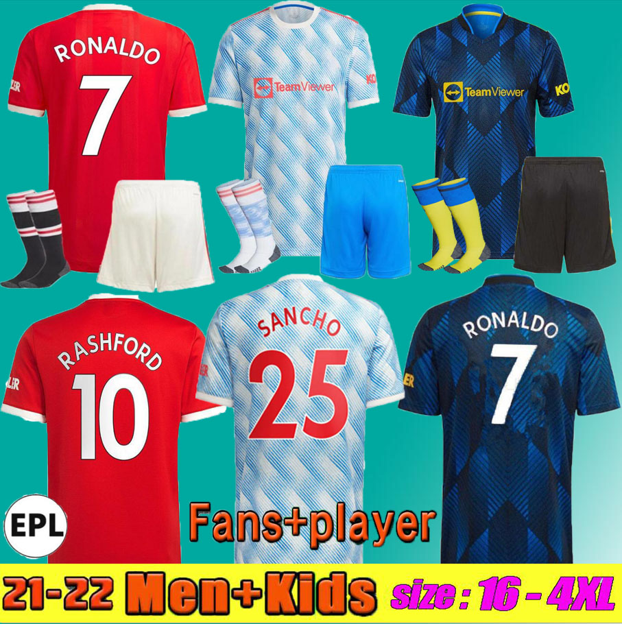 21 22 SANCHO RONALDO RASHFORD jerseys 2021 2022 POGBA CAVANI MARTIAL SHAW VAN DE BEEK B. FERNANDES UNITED GREENWOOD UTD soccer football shirt men +kids kit
21 22 SANCHO RONALDO RASHFORD jerseys 2021 2022 POGBA CAVANI MARTIAL SHAW VAN DE BEEK B. FERNANDES UNITED GREENWOOD UTD soccer football shirt men +kids kit