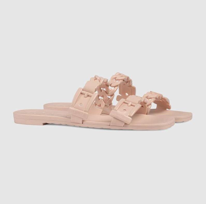 Summer designer Slides Women's rubber slide sandal chain Women flip flops lady girls Slippers Black White Brown Beach Sandalias slippers
Summer designer Slides Women's rubber slide sandal chain Women flip flops lady girls Slippers Black White Brown Beach Sandalias slippers
