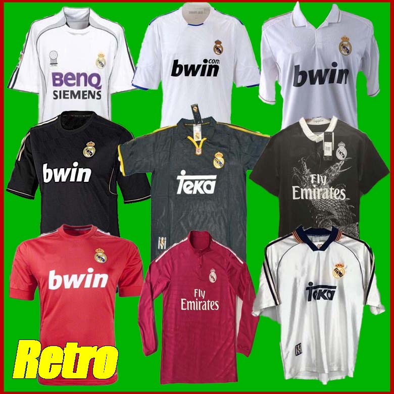 Retro 06 07 10 11 12 Real Madrid Soccer Jersey GUTI Ramos McManaman 13 14 15 ZIDANE Beckham 06 07 RAUL Robinho 99 00 Carlos football shirt, Gold
Retro 06 07 10 11 12 Real Madrid Soccer Jersey GUTI Ramos McManaman 13 14 15 ZIDANE Beckham 06 07 RAUL Robinho 99 00 Carlos football shirt, Gold