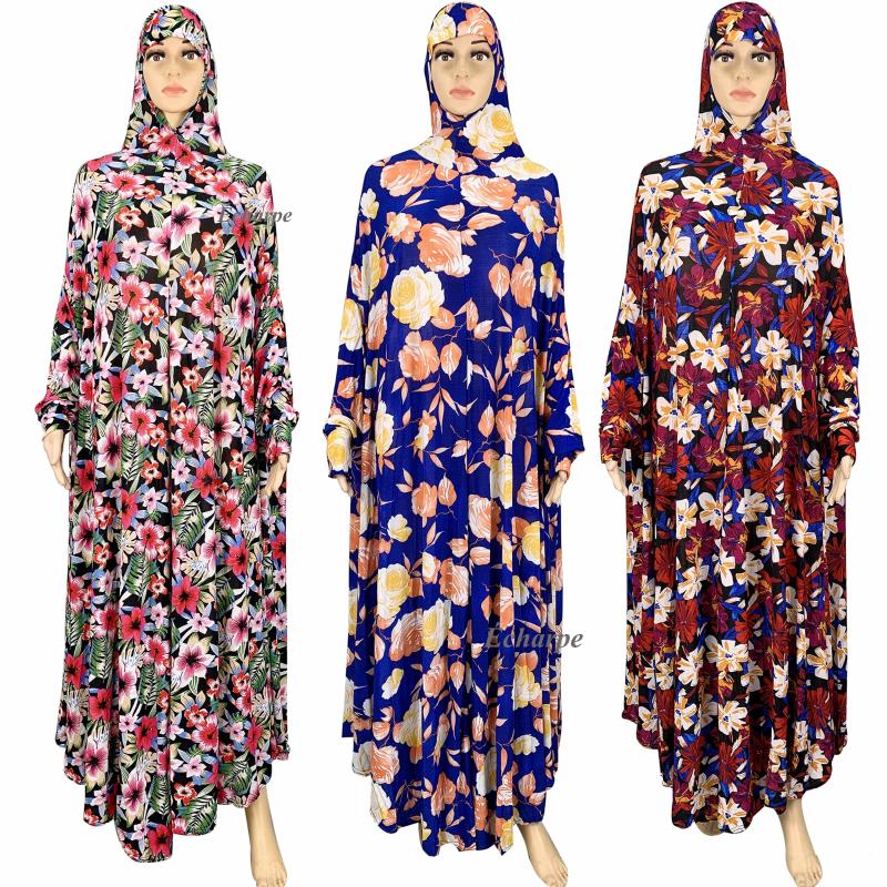 Ethnic Clothing 1 Pieces Muslim Prayer Suit Islamic Loose Size Floral Long Bonbou Dress Saudi Arabia Female Worship Hijab Burqa
Ethnic Clothing 1 Pieces Muslim Prayer Suit Islamic Loose Size Floral Long Bonbou Dress Saudi Arabia Female Worship Hijab Burqa