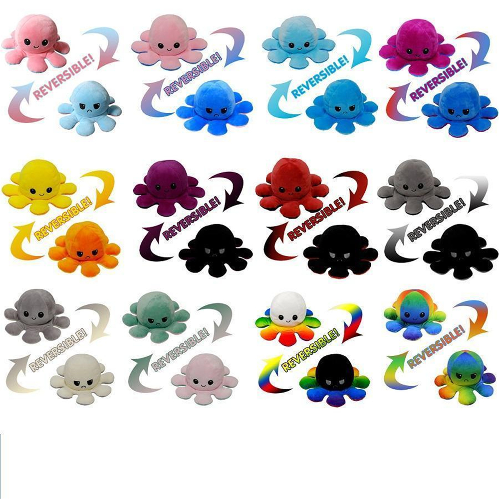 Fast Shipping Reversible Octopus Plush Toys Emotion Octopus Stuffed Mood Changing Happy Sad Mad Grumpy Flippable Inside out Emotional
Fast Shipping Reversible Octopus Plush Toys Emotion Octopus Stuffed Mood Changing Happy Sad Mad Grumpy Flippable Inside out Emotional