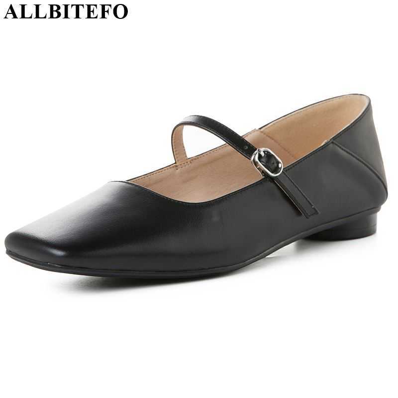 ALLBITEFO natural genuine leather high heel shoes comfortable low-heeled high heels elegant spring square toe women heels 210611, As picture
ALLBITEFO natural genuine leather high heel shoes comfortable low-heeled high heels elegant spring square toe women heels 210611, As picture
