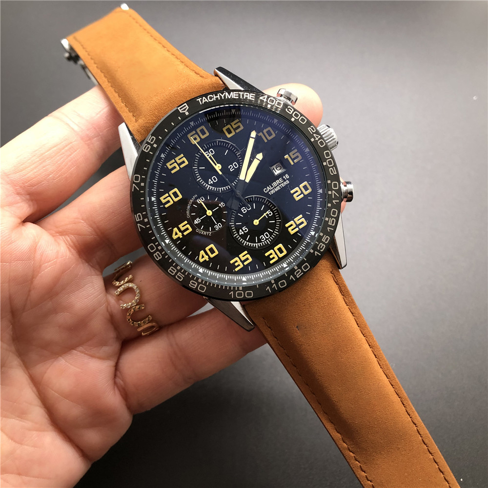 Men Fashion Watches Quartz Automatic Date leather Bracelet Dial Calendar Display 14 Colors Choose High Quality Men Luxury Watch
Men Fashion Watches Quartz Automatic Date leather Bracelet Dial Calendar Display 14 Colors Choose High Quality Men Luxury Watch