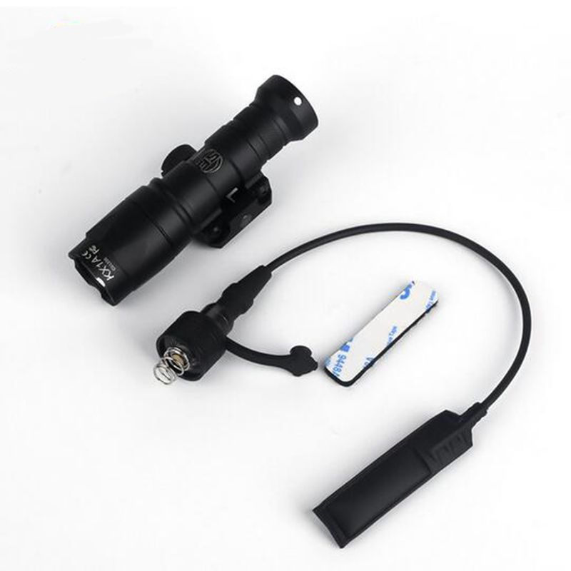 Tactical Surefir M300A MINI SCOUT LIGHT Two Control Kit Version Hunting Torch M300 Airsoft Flashligt 280 lumens & Tailcap for Picatinny
Tactical Surefir M300A MINI SCOUT LIGHT Two Control Kit Version Hunting Torch M300 Airsoft Flashligt 280 lumens & Tailcap for Picatinny