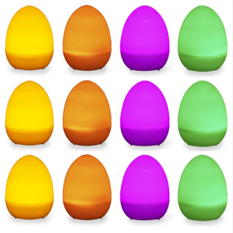 2022 new simulation plastic egg lantern electronic LED Home Decoration Easter egg children's toy gift