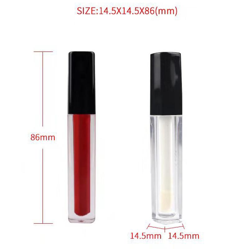Empty Lip Gloss Tubes Bulk 2ml Mini Empty Cosmetic Containers Frosted Lip Gloss Tube Container Sample Bottle