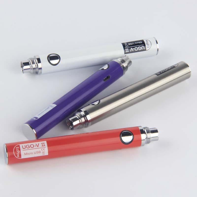 MOQ 5Pcs Authentic UGO V II 2 650 900mAh EVOD Ego 510 Battery 8 colors micro USB Charge Passthrough vape batteries 100% Original
MOQ 5Pcs Authentic UGO V II 2 650 900mAh EVOD Ego 510 Battery 8 colors micro USB Charge Passthrough vape batteries 100% Original