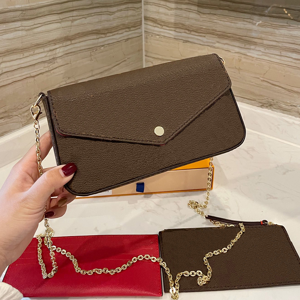 Leather Clutch Evening Bags For Women Chain Purse Lady Shoulder Bag Crossbody Messenger Bag Card Holder Purse Handbag Original Box 3 in 1 Luxury Design, Package
Leather Clutch Evening Bags For Women Chain Purse Lady Shoulder Bag Crossbody Messenger Bag Card Holder Purse Handbag Original Box 3 in 1 Luxury Design, Package