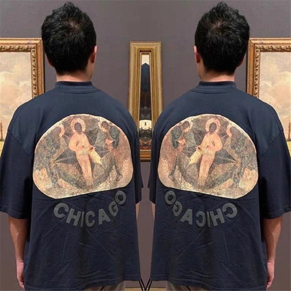 2021 New Sunday Service Kanye West Jesus Is King T-shirt Men Women Top Tees Foaming Printing t Shirt Oversized Pakh
2021 New Sunday Service Kanye West Jesus Is King T-shirt Men Women Top Tees Foaming Printing t Shirt Oversized Pakh