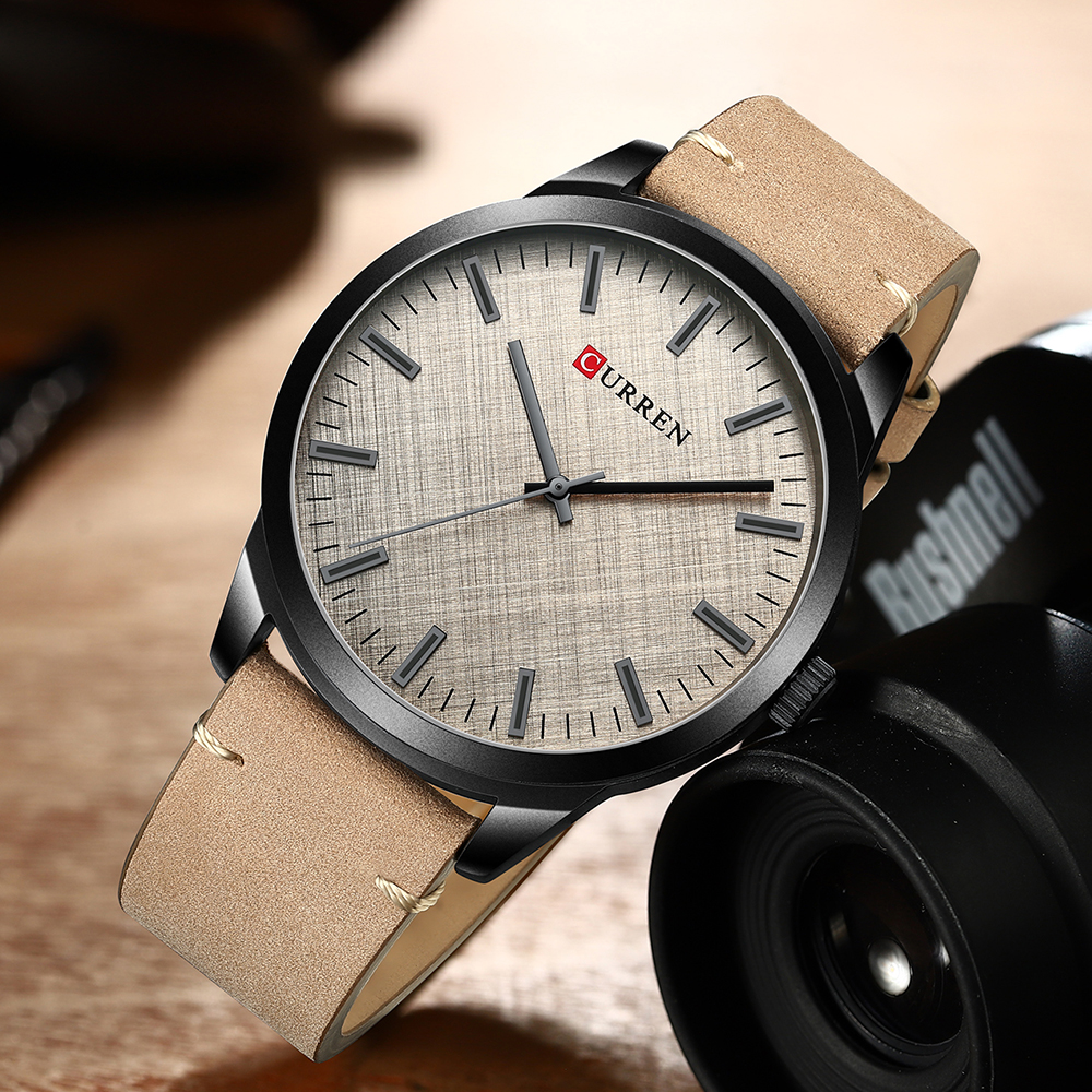 CURREN Man Watches Fashion Business Quartz Wristwatch with Leather Classic Casual Male Clock Black Simple Watchg
CURREN Man Watches Fashion Business Quartz Wristwatch with Leather Classic Casual Male Clock Black Simple Watchg