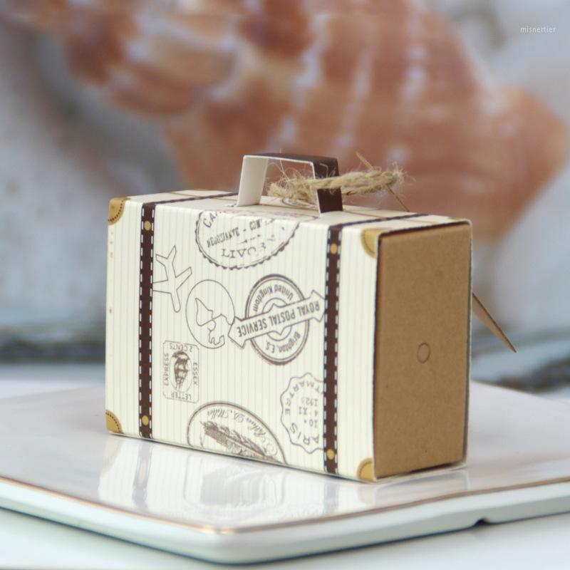 Gift Wrap 10/20pc Birthday Party Supplies Mini Suitcase Kraft Paper Candy Box Gifts Travel Wedding Favors For Guests Baby Shower
Gift Wrap 10/20pc Birthday Party Supplies Mini Suitcase Kraft Paper Candy Box Gifts Travel Wedding Favors For Guests Baby Shower