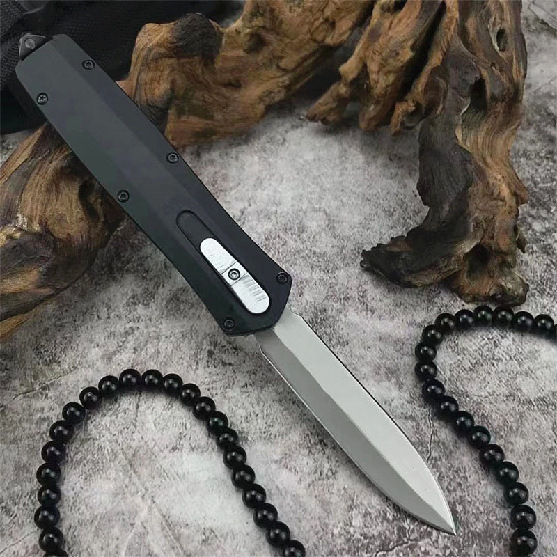 Promotion Automatic Tactical Knife 3Cr13Mov Double Action Blade Stainless Steel Handle EDC Pocket Knives With Nylon Sheath
Promotion Automatic Tactical Knife 3Cr13Mov Double Action Blade Stainless Steel Handle EDC Pocket Knives With Nylon Sheath