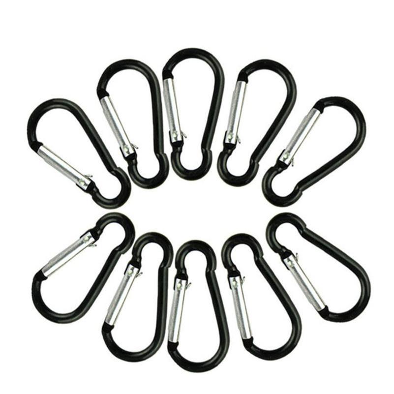 5/10pcs Black Gourd Carabiner Aluminum Alloy D Ring Key Chain Carabiners Hook Spring Snap Clip Hooks Keychain Climbing E jllUCC
5/10pcs Black Gourd Carabiner Aluminum Alloy D Ring Key Chain Carabiners Hook Spring Snap Clip Hooks Keychain Climbing E jllUCC