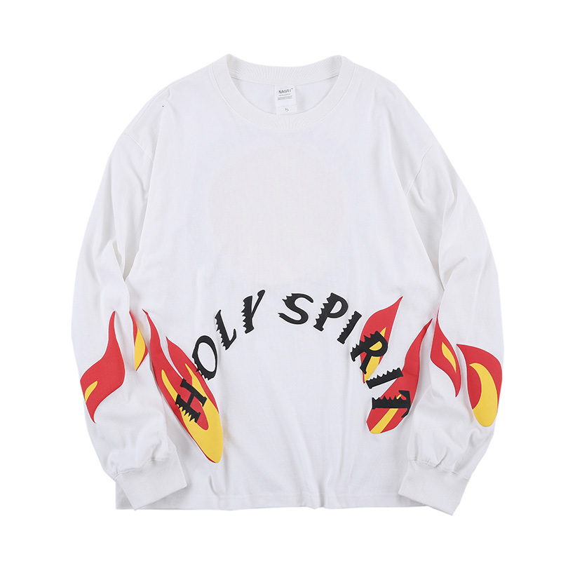 2021 New Camisa Manga Longa Dos Homens Cpia Da Chama Esprito Santo Oeste De Kanye t o Pescoo Solto Ocasional Casal Camiseta Do P3zc, White
2021 New Camisa Manga Longa Dos Homens Cpia Da Chama Esprito Santo Oeste De Kanye t o Pescoo Solto Ocasional Casal Camiseta Do P3zc, White