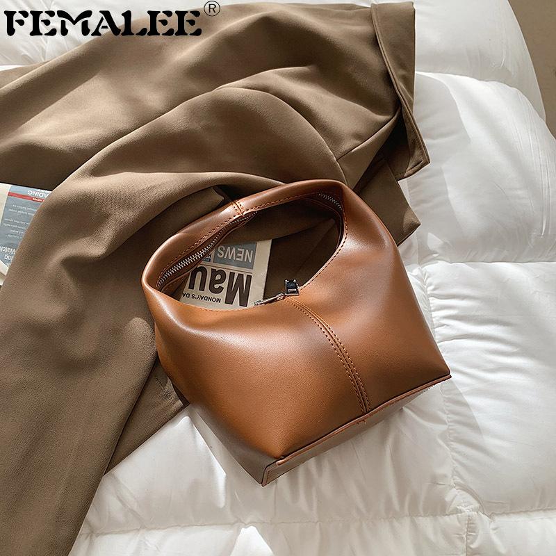 2021 INS Hot Zipper Buckets Handbags Designer Women Wristlet Sac Luxury Vintage Pu Top-Handle Tote Bolsa Simple Shoulder Purses, Black
2021 INS Hot Zipper Buckets Handbags Designer Women Wristlet Sac Luxury Vintage Pu Top-Handle Tote Bolsa Simple Shoulder Purses, Black