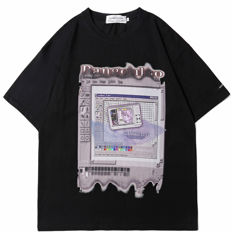 New Harajuku t Shirt Men Funny Drawing Printed Hip Hop Streetwear Tshirt 2021 100% Cotton Tops Tees Casual Male Oversize T-shirts Unvp, Black
New Harajuku t Shirt Men Funny Drawing Printed Hip Hop Streetwear Tshirt 2021 100% Cotton Tops Tees Casual Male Oversize T-shirts Unvp, Black