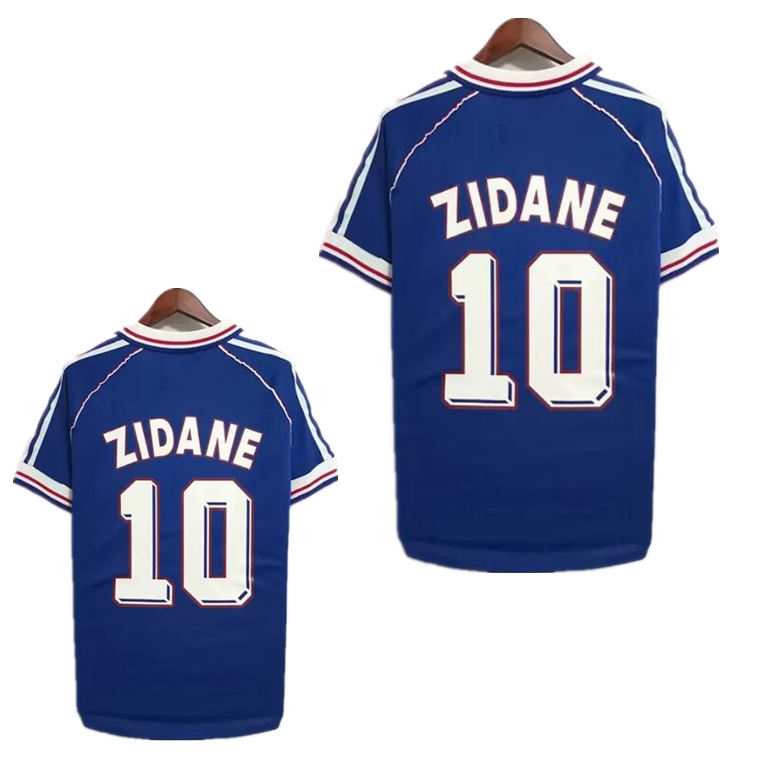1998 FRANCE jerseys world cup champions RETRO VINTAGE ZIDANE HENRY MAILLOT DE FOOT Thailand Quality soccer uniforms Football Jerseys shirt, Blue
1998 FRANCE jerseys world cup champions RETRO VINTAGE ZIDANE HENRY MAILLOT DE FOOT Thailand Quality soccer uniforms Football Jerseys shirt, Blue