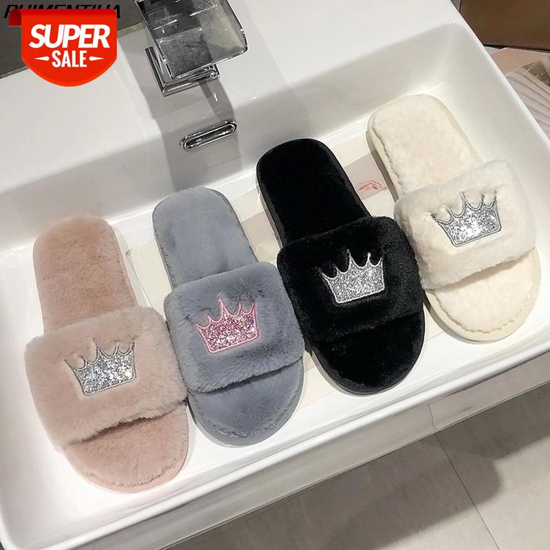 New Women Fur Slippers Womens Winter Warm Shoes Big Size Home Slipper Plush Pantufa Women Indoor Warm Fluffy Cotton Shoes #5828, Black
New Women Fur Slippers Womens Winter Warm Shoes Big Size Home Slipper Plush Pantufa Women Indoor Warm Fluffy Cotton Shoes #5828, Black