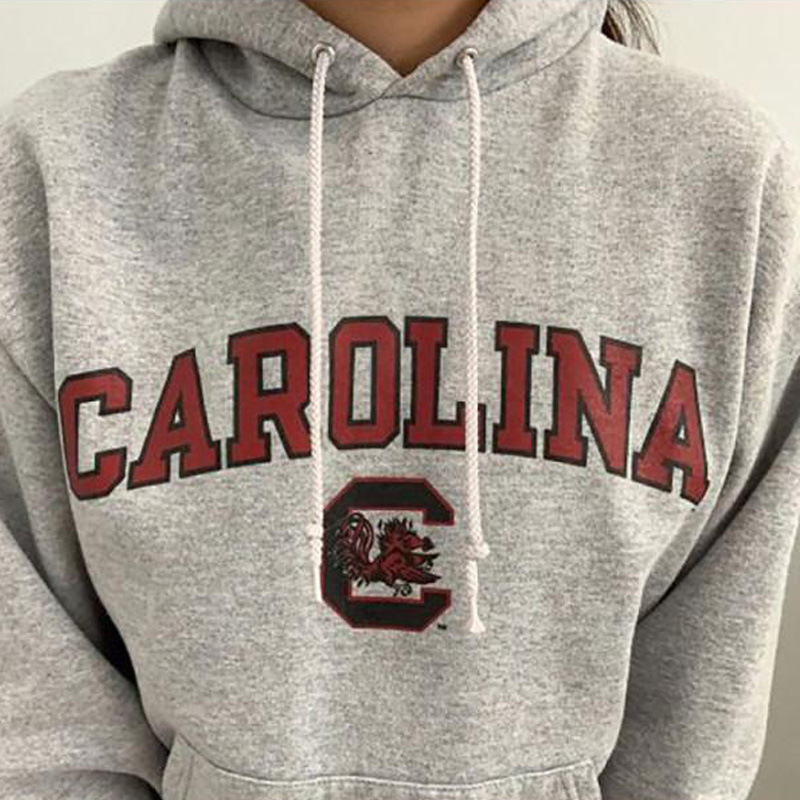 Vintage Stylish Cotton Letter Printing Pattern Sweatshirts Girl Women Oversized Hoodie Drop-shoulder Loose Casual Pullover 201028