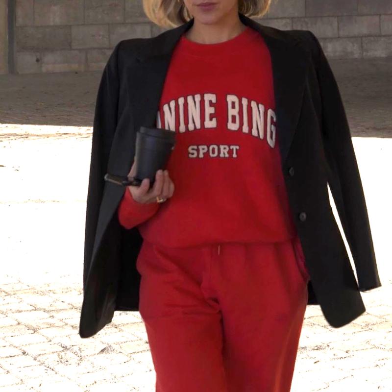 Women's Two Piece Pants Rowling Chic Letter Graphic Printing Women Sports Suit Cotton Cozy Femme Sweatshirts Casual Classic Vintage Lady Tro, White
Women's Two Piece Pants Rowling Chic Letter Graphic Printing Women Sports Suit Cotton Cozy Femme Sweatshirts Casual Classic Vintage Lady Tro, White