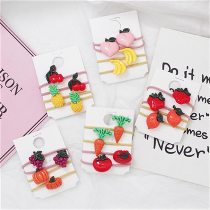 Kids Children Girl Elastic Hair Band Sets Cute Solid Cartoon Fruits Vegetable Head Wear Accessories-MYE-W7, 4 pieces
Kids Children Girl Elastic Hair Band Sets Cute Solid Cartoon Fruits Vegetable Head Wear Accessories-MYE-W7, 4 pieces