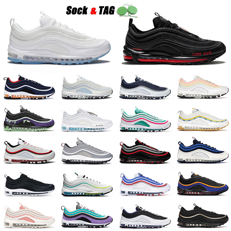2021 Arrival Satan 97s Running Shoes Mens Women White ICE Cowboys Fan Melon Tint Barely Atomic Pink OG97 Trainers Sneakers EUR 36-45, D14 volt and rush pink 36-45
2021 Arrival Satan 97s Running Shoes Mens Women White ICE Cowboys Fan Melon Tint Barely Atomic Pink OG97 Trainers Sneakers EUR 36-45, D14 volt and rush pink 36-45
