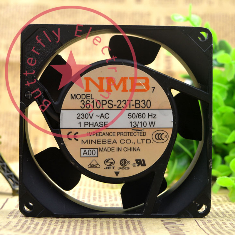 3610PS-23T-B30 AC230V 13/10W AXIAL FLOW cooling fan cooler 90*90*25MM 9CM 9025 
3610PS-23T-B30 AC230V 13/10W AXIAL FLOW cooling fan cooler 90*90*25MM 9CM 9025