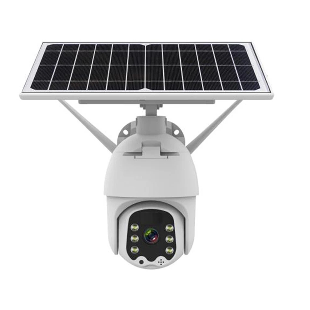 Xiaovv 1080P Wireless Security IP Camera Outdoor Pan Tilt WiFi Spotlight Solar Battery Powered Full-color Night Vision Motion Detect for Hom