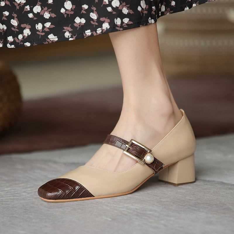ALLBITEFO FULL genuine leather thick heels party women shoes high quality women heels shoes office ladies shoes zapatos de mujer 210611, As picture
ALLBITEFO FULL genuine leather thick heels party women shoes high quality women heels shoes office ladies shoes zapatos de mujer 210611, As picture