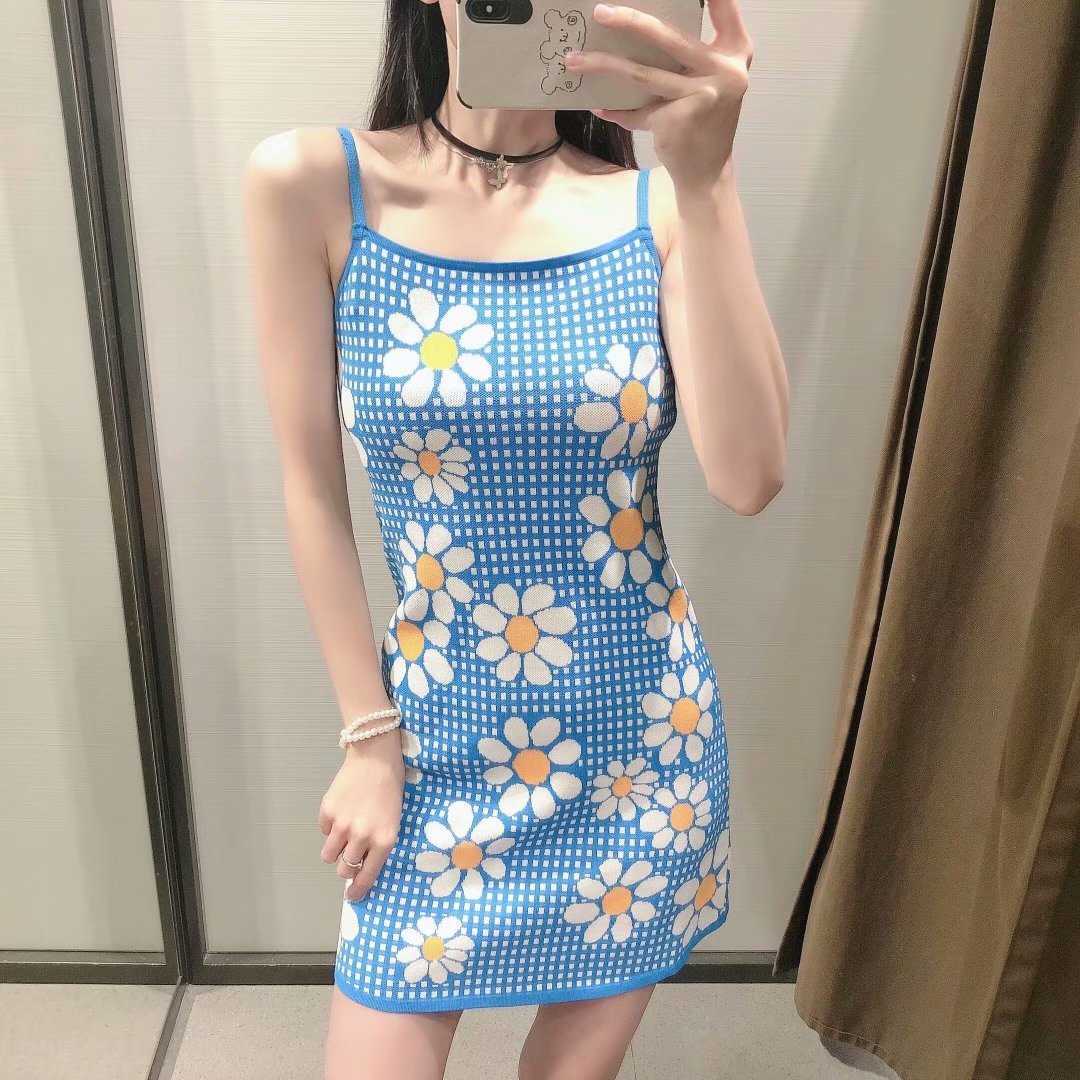 Summer Women Floral Dress elegant Casual Fashion Chic Lady Backless Kawaii Woman Short Slip Sun Dress robes 210709