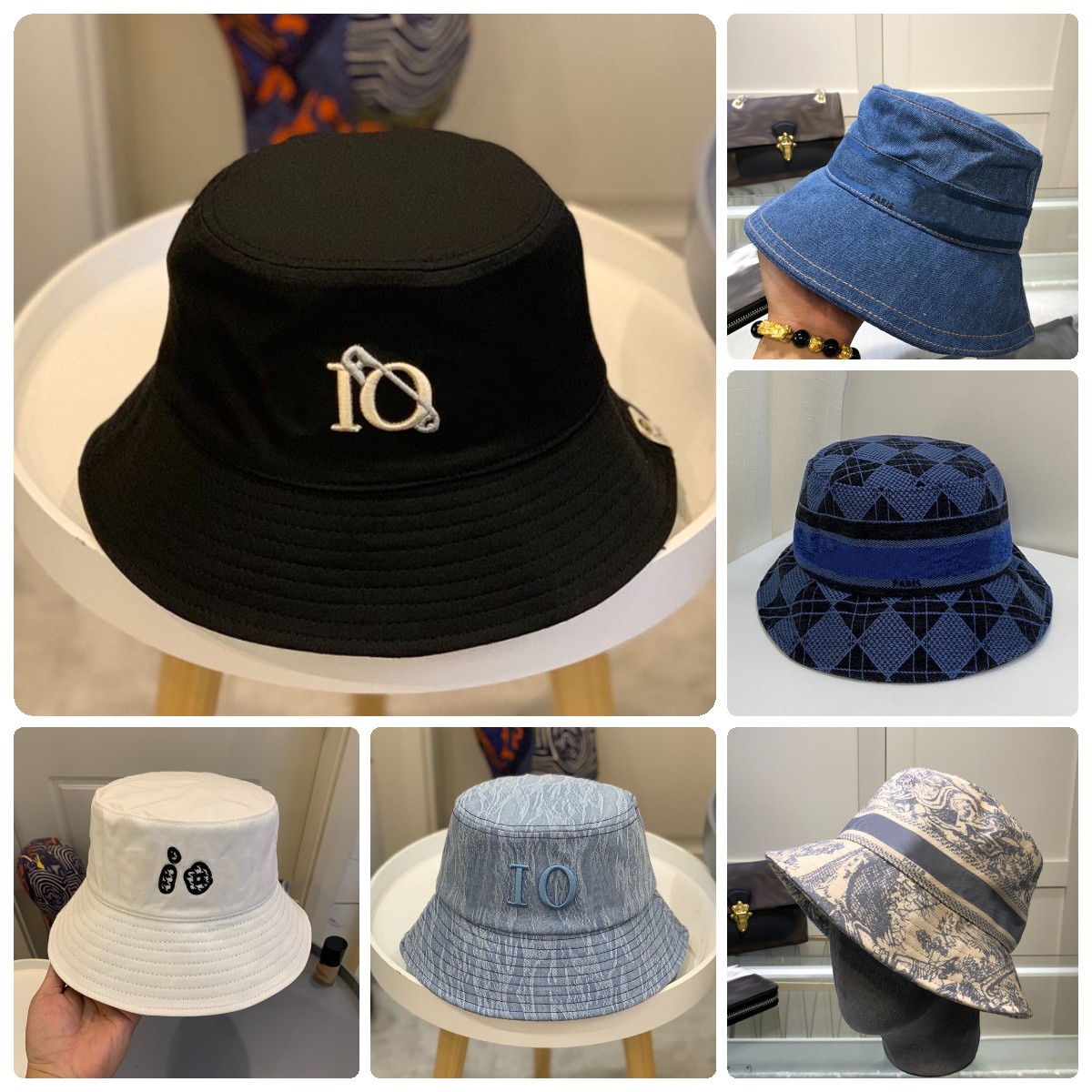 Womens Fashion Bucket Hat Designers Caps Hats Mens Embroidery Pin Summer Fitted Fisherman Beach Cap Bonnet Sun Casquette, Extra logistics fee
Womens Fashion Bucket Hat Designers Caps Hats Mens Embroidery Pin Summer Fitted Fisherman Beach Cap Bonnet Sun Casquette, Extra logistics fee