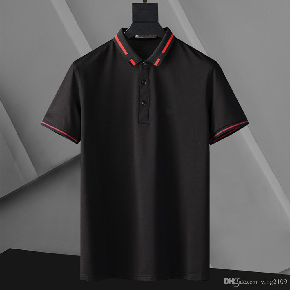 Summer POLO T shirt young men beaded pure cotton British style boutique short-sleeved lapel tide brand breathable top, Customize
Summer POLO T shirt young men beaded pure cotton British style boutique short-sleeved lapel tide brand breathable top, Customize