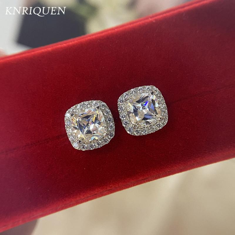 Stud Classic Real 925 Sterling Silver 11*11mm Square Moissanite Lab Diamonds Earrings For Women Fine Jewelry Anniversary Gifts
Stud Classic Real 925 Sterling Silver 11*11mm Square Moissanite Lab Diamonds Earrings For Women Fine Jewelry Anniversary Gifts