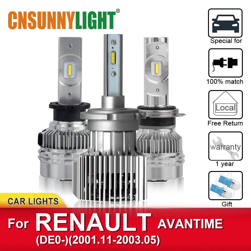 Car Headlights CNSUNNYLIGHT Automobile LED Headlamp Bulbs For AVANTIME DE0 2001-2003 Foglamp Bulb Plug And Play Lamp Kits
Car Headlights CNSUNNYLIGHT Automobile LED Headlamp Bulbs For AVANTIME DE0 2001-2003 Foglamp Bulb Plug And Play Lamp Kits