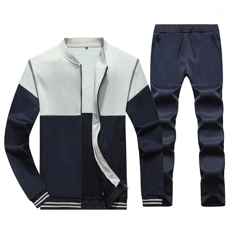 Running Sets Casual Men's Sport Suit Sportswear 2 Piece Set Zipper Jacket + Sweatpants Jogging Male Tracksuit Gym Clothing, Black;blue
Running Sets Casual Men's Sport Suit Sportswear 2 Piece Set Zipper Jacket + Sweatpants Jogging Male Tracksuit Gym Clothing, Black;blue