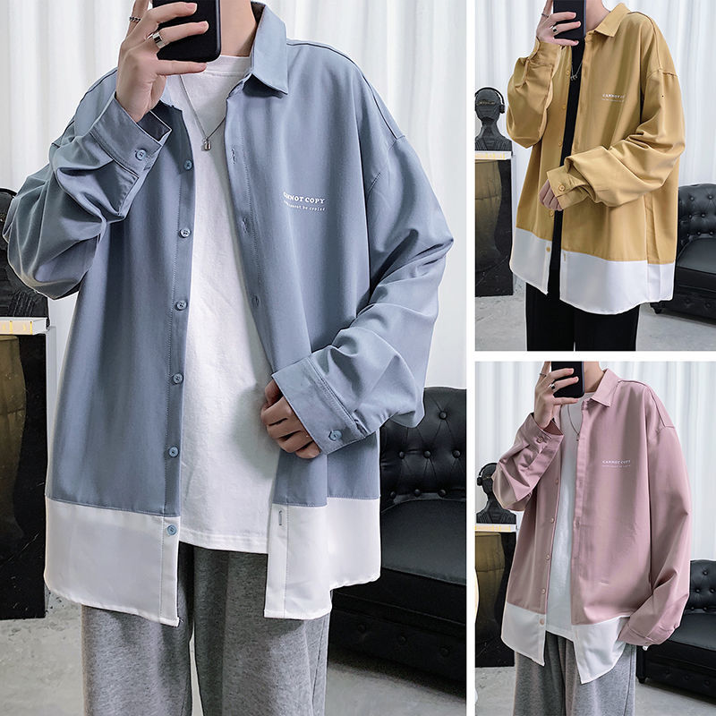 2021 New Men's Long Sleeve Hawaiian Casual Loose Fashion Shirt Camisa Masculina Streetwear Cotton Clothes Shirts Size M-2xl U5ng, Blue
2021 New Men's Long Sleeve Hawaiian Casual Loose Fashion Shirt Camisa Masculina Streetwear Cotton Clothes Shirts Size M-2xl U5ng, Blue