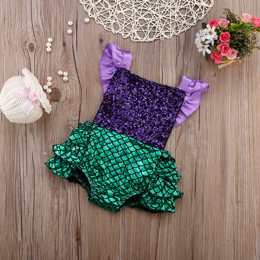 0-24M Baby Girls Sequins Romper Girl Fly Sleeve Jumpsuit Kids Outfits Toddler Sunsuit Kid Clothing, Default color
0-24M Baby Girls Sequins Romper Girl Fly Sleeve Jumpsuit Kids Outfits Toddler Sunsuit Kid Clothing, Default color