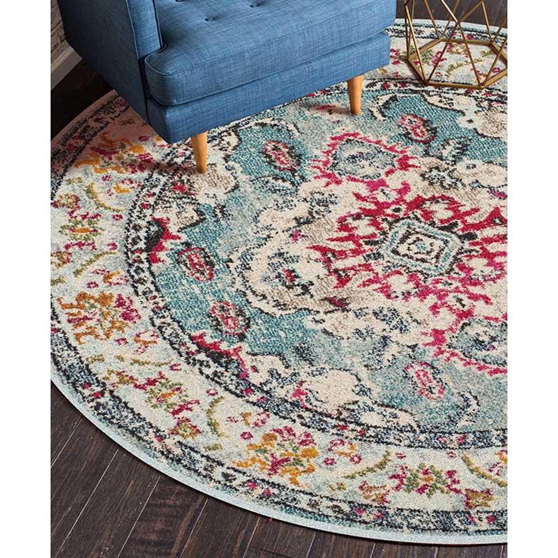 Carpets Nordic Ethnic Style Round Carpet Bedroom Living Room Table Foot Mat Bedside Prayer El Bar Hall Floor
Carpets Nordic Ethnic Style Round Carpet Bedroom Living Room Table Foot Mat Bedside Prayer El Bar Hall Floor