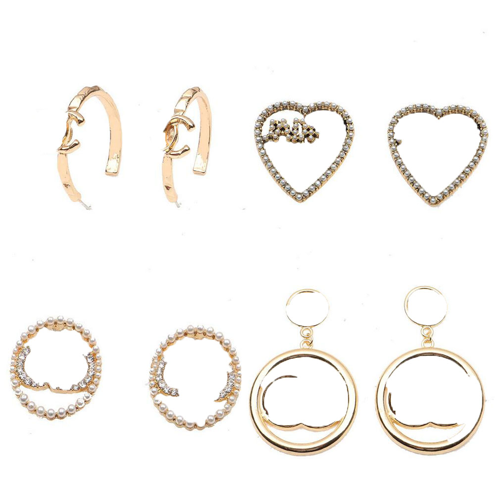 #101-#128color 18K Gold Plated Copper Creativity Designers Letters Stud Geometric Women Rhinestone Pearl Earring For Wedding Alloy Party Jewelry Accessories
#101-#128color 18K Gold Plated Copper Creativity Designers Letters Stud Geometric Women Rhinestone Pearl Earring For Wedding Alloy Party Jewelry Accessories