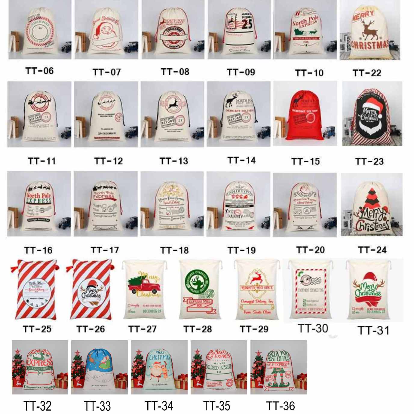 2021 Latest Styles Christmas Gift Bags Large Organic Heavy Canvas-bag Santa Sack Drawstring Bag With Reindeers CY0022
2021 Latest Styles Christmas Gift Bags Large Organic Heavy Canvas-bag Santa Sack Drawstring Bag With Reindeers CY0022
