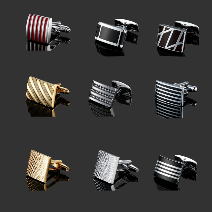 Metal Brass Enamel Cufflinks French Men's Shirt Casual Business Suit Shirt Gold Plating Cuff Links Sleeve Button for Man Fashion Jewelr, Silver
Metal Brass Enamel Cufflinks French Men's Shirt Casual Business Suit Shirt Gold Plating Cuff Links Sleeve Button for Man Fashion Jewelr, Silver