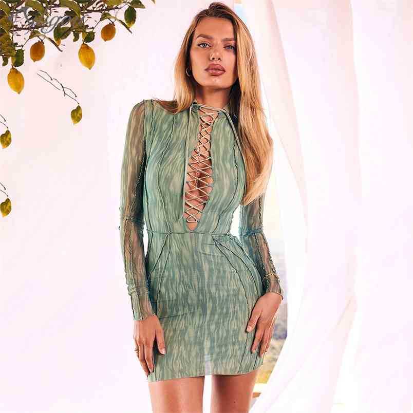 Summer Ladies High-Quality Fashion Print Hollow Long-Sleeved Tight-Fitting Mini Sexy Star Party Dress Vestidos 210525, Green
Summer Ladies High-Quality Fashion Print Hollow Long-Sleeved Tight-Fitting Mini Sexy Star Party Dress Vestidos 210525, Green