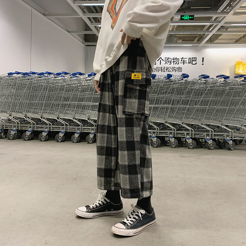 2021 New Casual Cargo Pants Released From Winter Men Wide Trousers Plaid Printing Streetwear Hip Hop 3 Color Corridors Sweatpants -2xl R80u, Lattice black
2021 New Casual Cargo Pants Released From Winter Men Wide Trousers Plaid Printing Streetwear Hip Hop 3 Color Corridors Sweatpants -2xl R80u, Lattice black