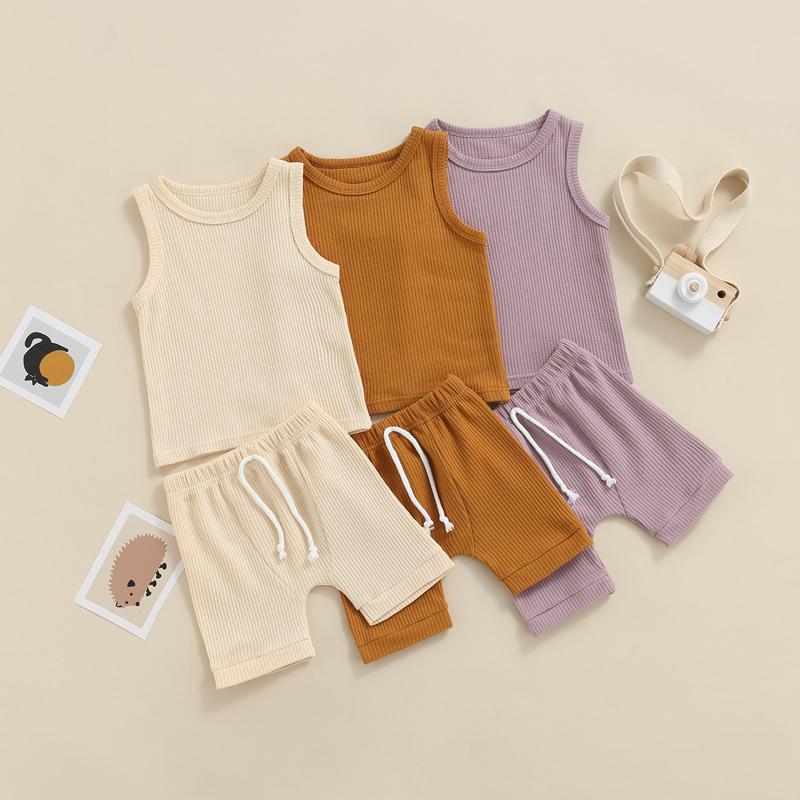 Clothing Sets 2022 Baby Girls Boys Casual Set Summer Simple Vest Cotton Ribbed Romper With Elastic Waist Shorts For Toddlers Infant, White
Clothing Sets 2022 Baby Girls Boys Casual Set Summer Simple Vest Cotton Ribbed Romper With Elastic Waist Shorts For Toddlers Infant, White