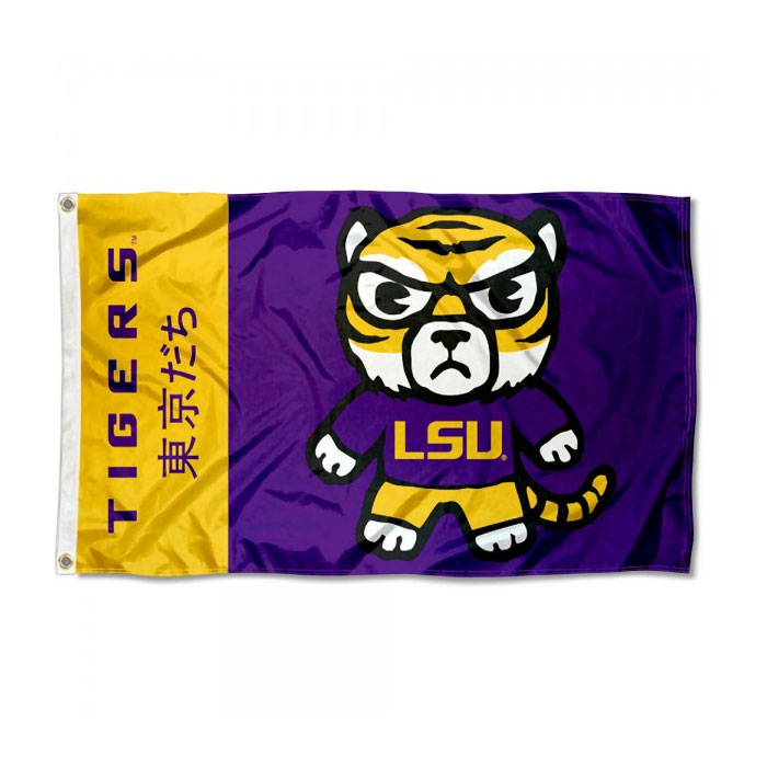 LSU Tigers Kawaii Tokyodachi Yuru Kyara Flag NCAA Team Flag 3x5Ft Double Stitched Banner 90x150cm Sports Festival Digital Printed
LSU Tigers Kawaii Tokyodachi Yuru Kyara Flag NCAA Team Flag 3x5Ft Double Stitched Banner 90x150cm Sports Festival Digital Printed