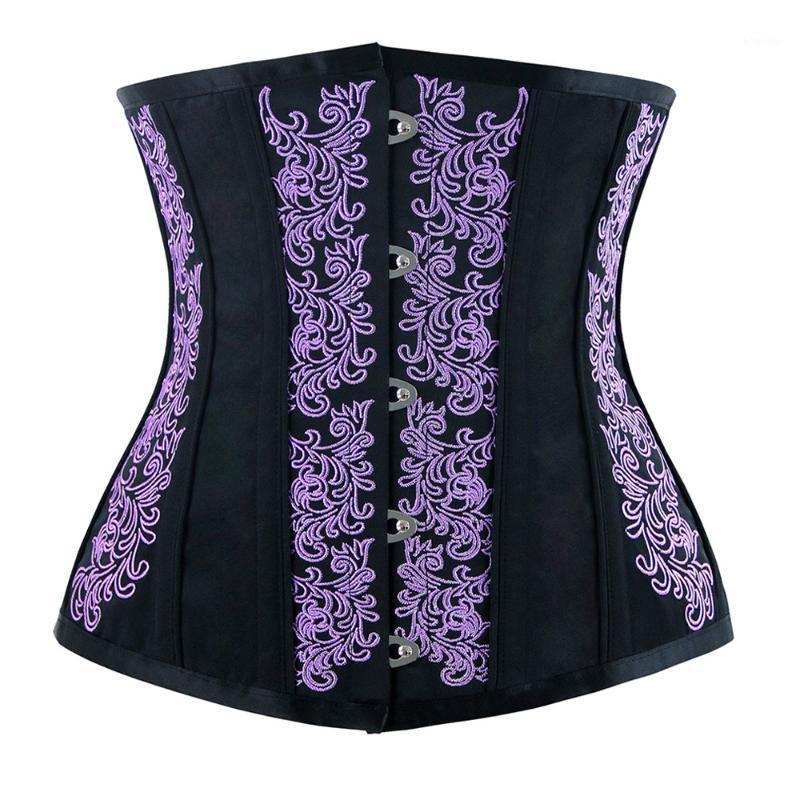 Gothic Vintage Steel Boned Waist Trainer Sexy Womens Underbust Corset Top Corsets And Bustiers Embroidery Shapewear Corselet &, Blue
Gothic Vintage Steel Boned Waist Trainer Sexy Womens Underbust Corset Top Corsets And Bustiers Embroidery Shapewear Corselet &, Blue