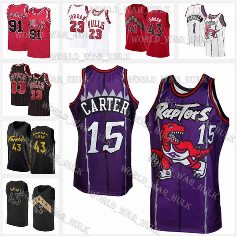 Vince 15 Carter Jersey Pascal 43 Siakam Chicago Bulls Toronto Raptors 23 Michael MJ Dennis 91 Rodman Tracy 1 McGrady Basketball, Black;red
Vince 15 Carter Jersey Pascal 43 Siakam Chicago Bulls Toronto Raptors 23 Michael MJ Dennis 91 Rodman Tracy 1 McGrady Basketball, Black;red
