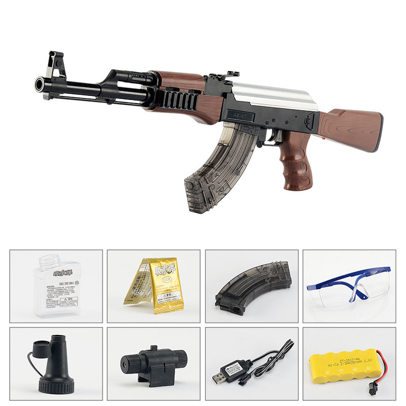 Mystery Box: Toy Guns Pistol Blaster Crystal Bomb Foam Darts Shooting Novelty Rifle Sniper For Boys Kids Adults Outdoor Games