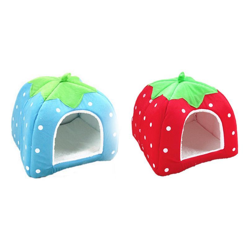 Foldable Pet Cat Dog Kennel Warm Dog Bed Cushion Strawberry Shape Sponge Pets House Nest Pets Supplies
Foldable Pet Cat Dog Kennel Warm Dog Bed Cushion Strawberry Shape Sponge Pets House Nest Pets Supplies